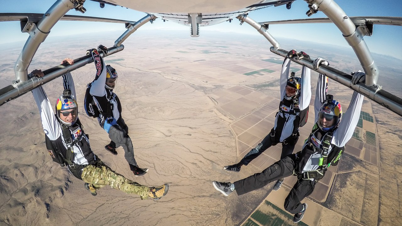 Freefall Frenzy w/ the Red Bull Air Force