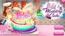 Disney Princess Ellas Wedding Cake Best Cooking and Wedding Games for Kids