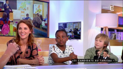 Les candidats au tableau - C à vous - 15/03/2017