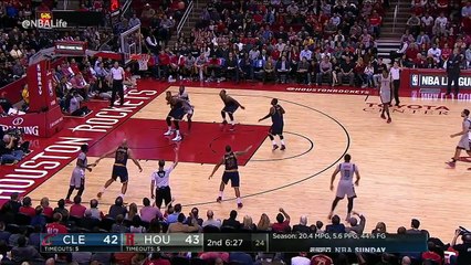 Fan Runs On The Court - Rockets vs Cavaliers - March 12, 2017