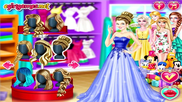 Золушка Первый поцелуй дисней Принцесса Золушка платье вверх игра для девушки