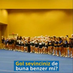 Gol sevinciniz de buna benzer mi?