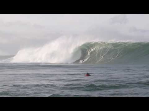 Surfer Catches Monster Wave Off Irish Coast