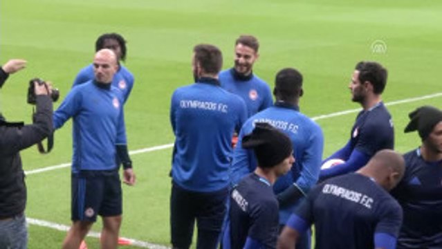 Beşiktaş-Olympiakos Maçına Doğru - Olympiakos Antrenmanı - Istanbul