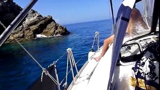 Korakas Lighthouse Paros - Sailing cruise in the islands of Greece