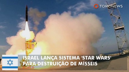 Israel implementa sistema "Star Wars" de ataque a mísseis.