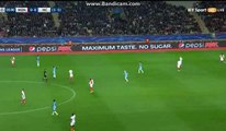 Sergio Aguero Offside Chance - AS Monaco vs Manchester City - Champions League - 15/03/2017