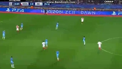 Kylian Mbappé (Offside) Goal HD - AS Monaco 1-0 Manchester City 15.03.2017 HD
