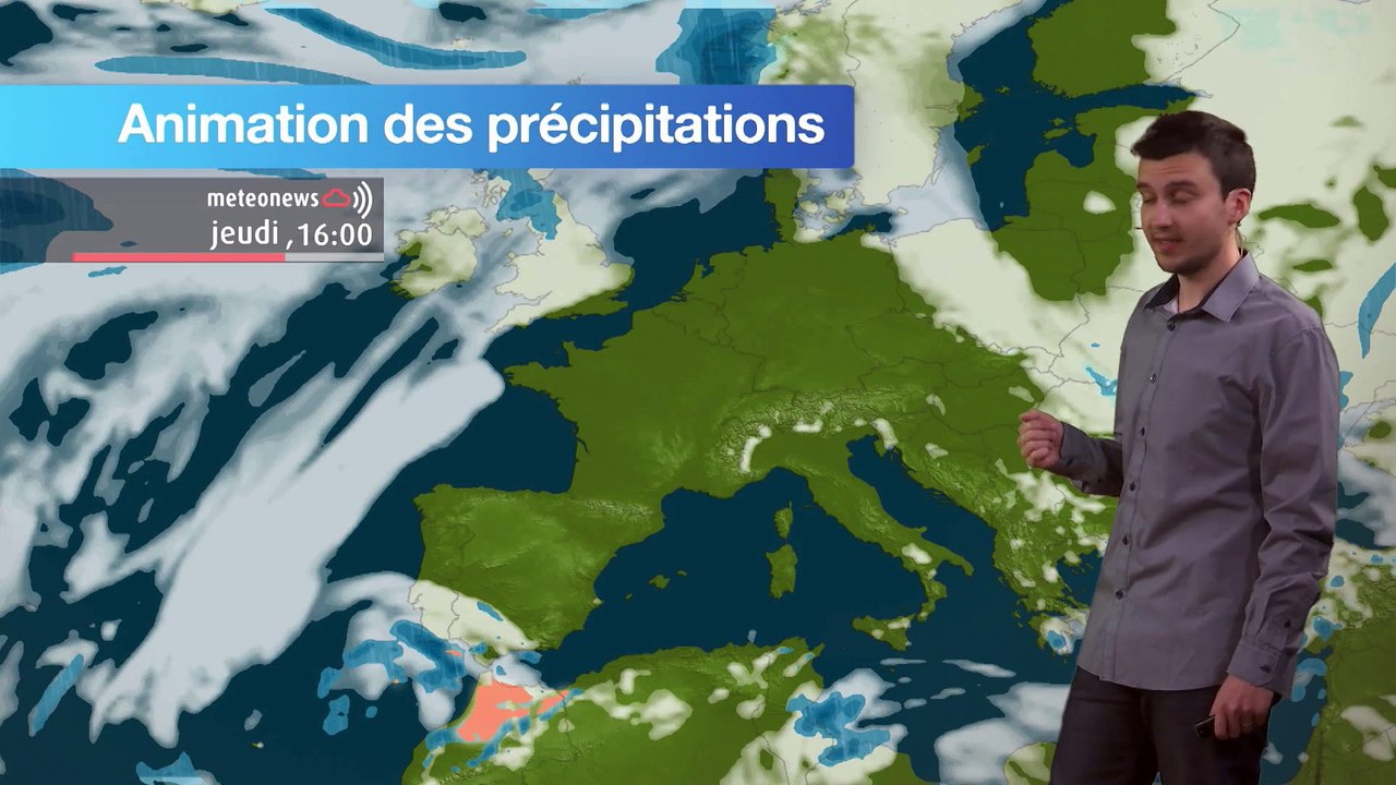 Prévisions météo pour la journée du jeudi 16 mars