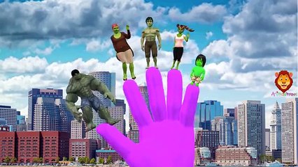 Elephant Finger Family | Dinosaurs & More Animals Finger Family Nursery Rhymes