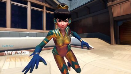 Overwatch: My First Capture The Flag POTG - Is My Panic Showing?