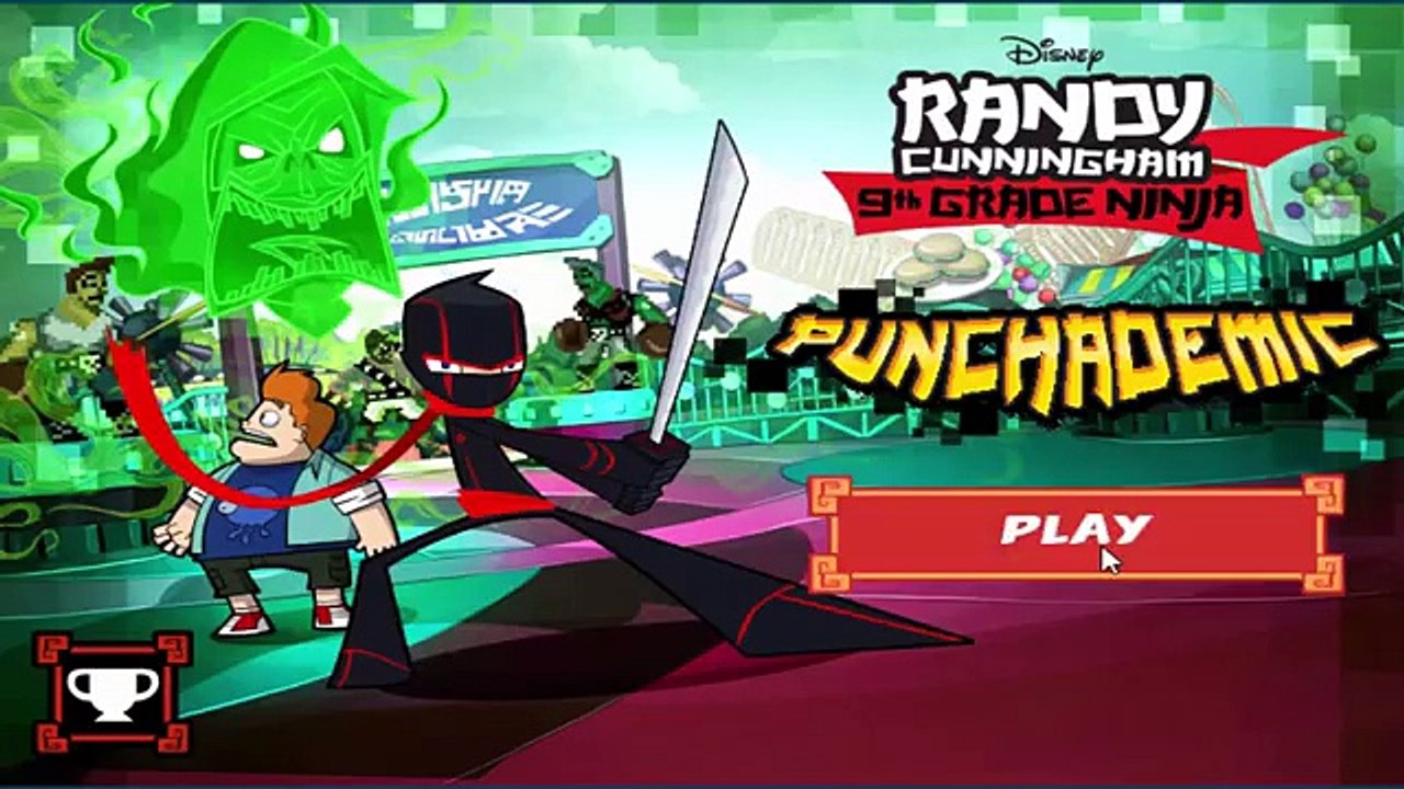 Randy Cunningham: 9th Grade Ninja - PUNCHADEMIC (Disney Games)