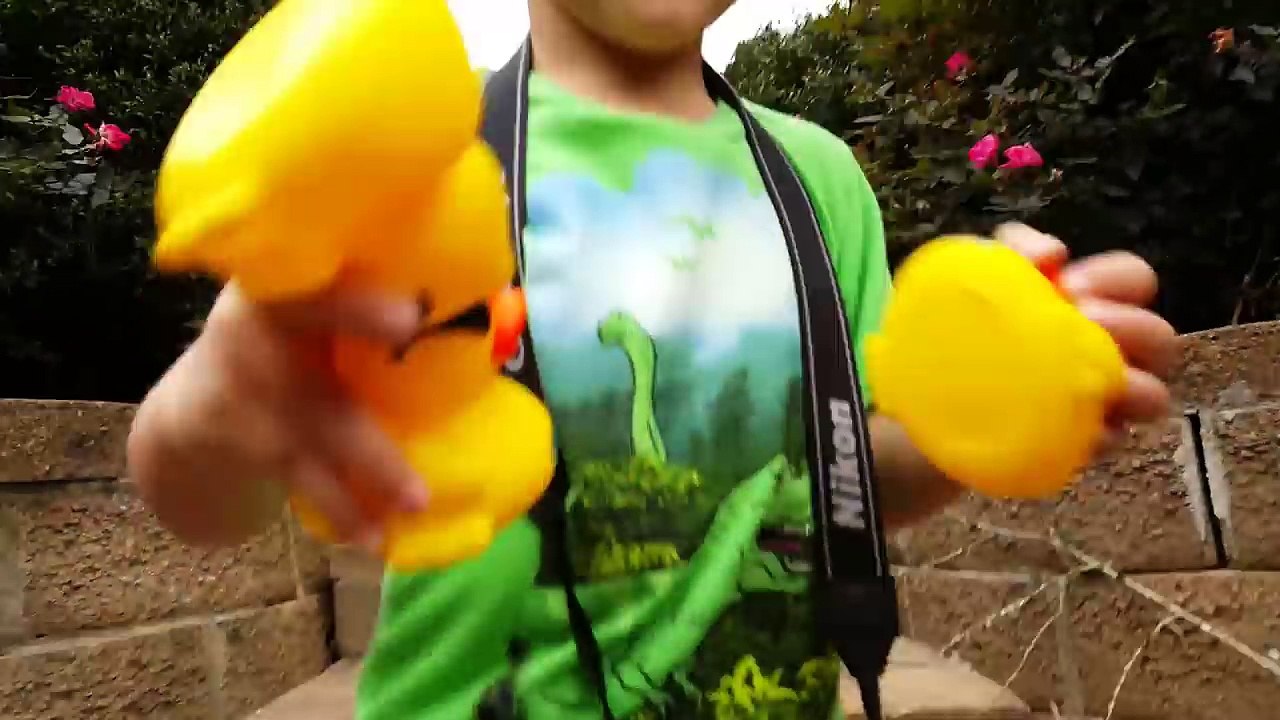 Gingerbread House Destruction by Paintball + Christmas Tree AXE-IDENT! (FUNnel Vision Fami