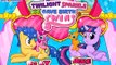 Twilight Sparkle Pregnant Gave Birth to Twins - My Little Pony Baby Birth Games for Kids