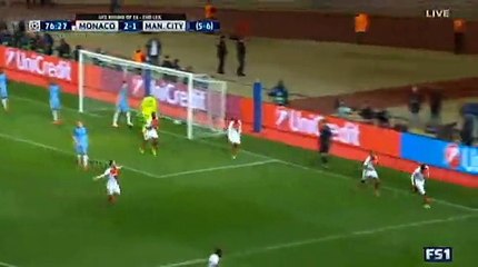 Tiemoue Bakayoko Goal Monaco 3 - 1 Manchester City Champions League 15-3-2017