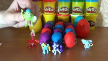 Surprise Eggs Toys 20 Surprise Eggs Play Doh New Angry Birds Sonic Despicable Me Kinder Su