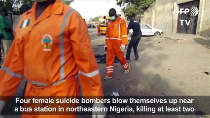 Female suicide bombers kill two in Nigeria