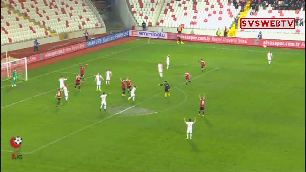 Sivasspor 1 - 1 Balıkesirspor [maçın özeti]