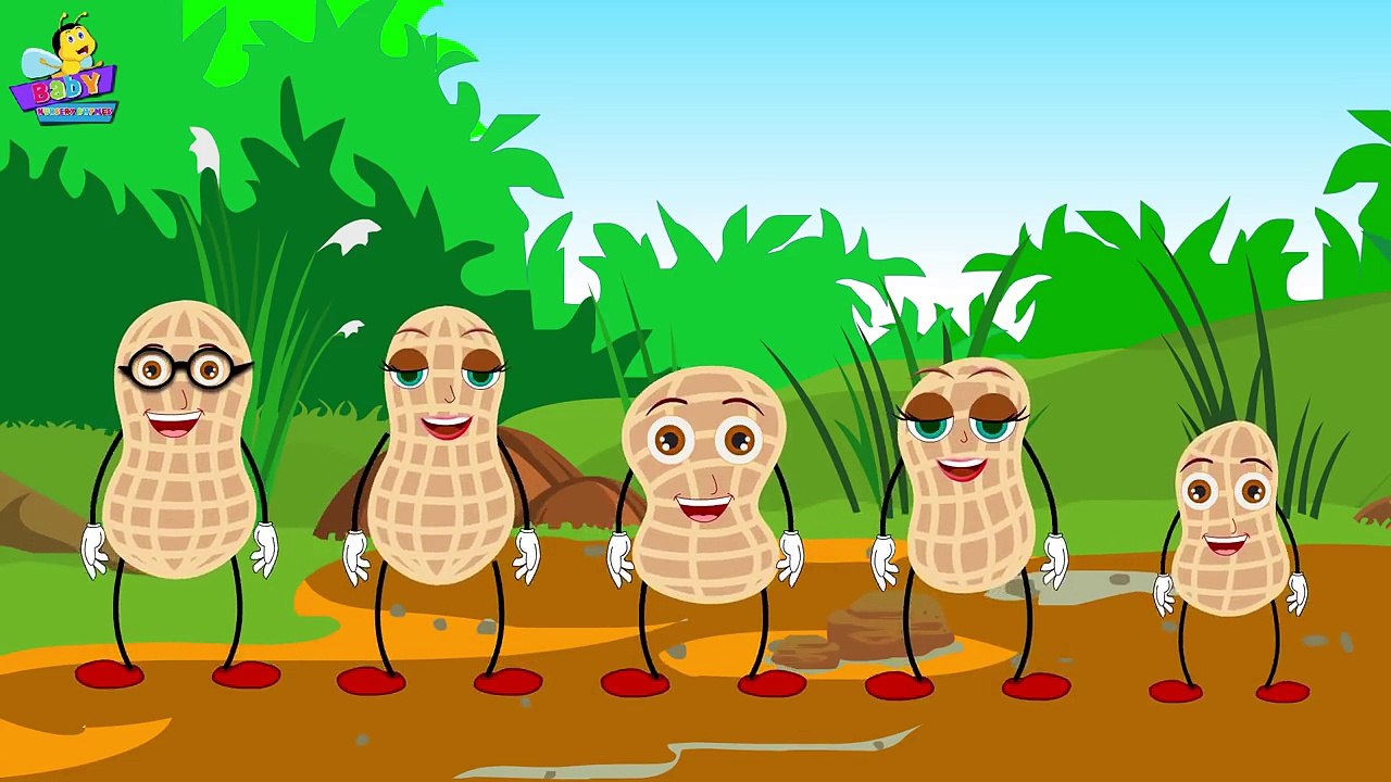 Арахис кино палец Семья Песня питомник рифма простой песни для Дети