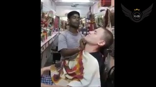 Shocking Funny Head Massage