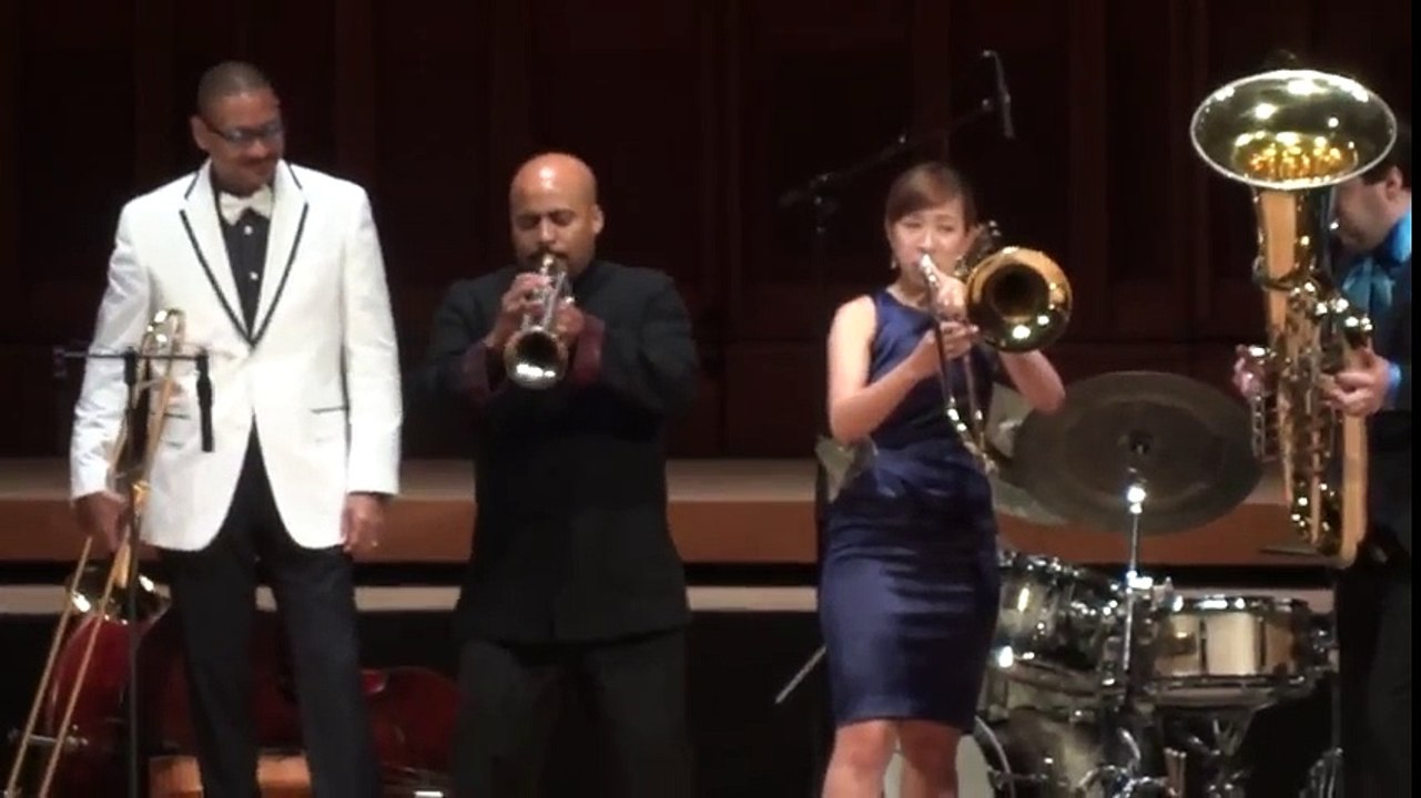 Delfeayo Marsalis with The Rodney Mack Philadelphia Big Brass at Tanglewood 2014