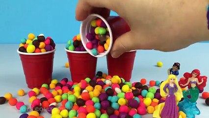 Play Doh Surprise Dippin Dots Disney Princess TOYS Cinderella Ariel Belle Rapunzel Snow White Tiana