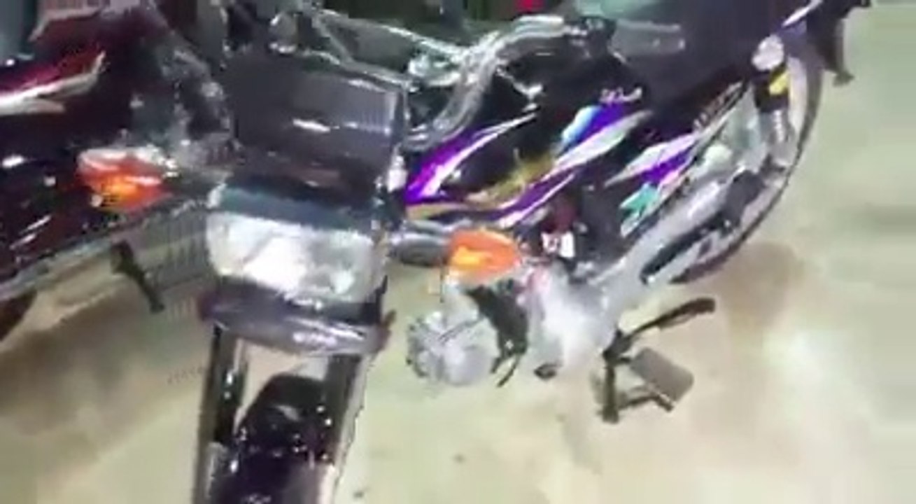 First Pakistani Automatic Motorbike