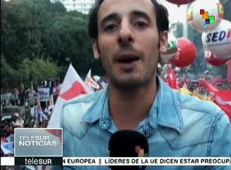 Brasil: miles rechazan en las callesla reforma jubilatoria de Temer