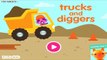 Digger Cartoons for Children - Excavator, Truck, Tow Truck and Crane in The City Truck Sno