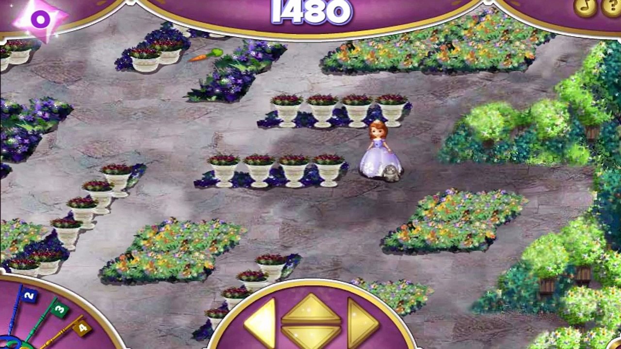Sofia the First Game - Sofia Castle Keys - Disney Cartoon Sofia the First