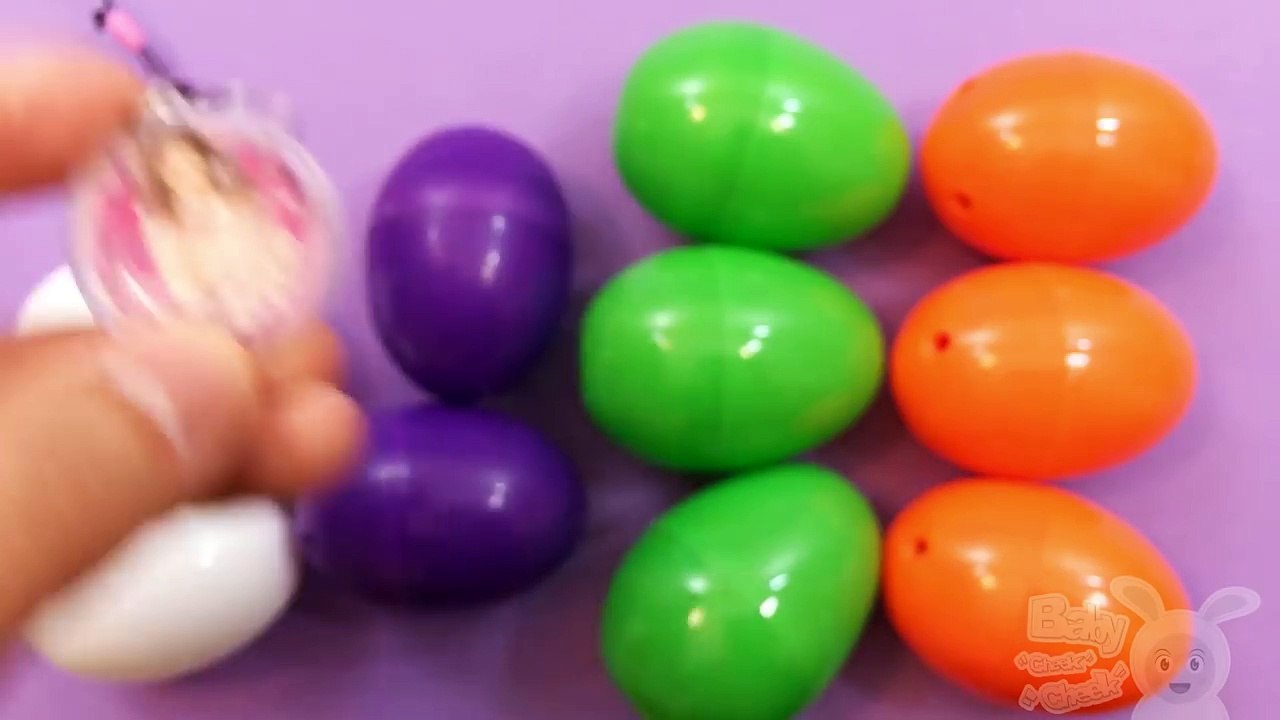 И цвета Яйца Узнайте Урок Открытие узоры сюрприз Сюрприз игрушки 13