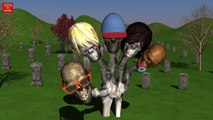 Crazy Skeleton Finger Family and Many More | 3D Finger Family Collection | Halloween