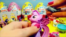 3 Squishy Pop Giant My Little Pony Play Doh Ball Surprise Eggs MLP Cutie Mark Magic Toys D