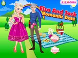 Elsa and Jack Frost Romantic Jacuzzi Date - Disney Frozen Princess Elsa and Jack Games For