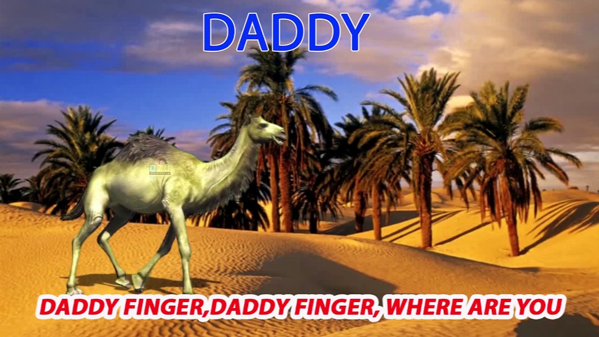 Finger Family || Camel Finger Family Nursery Rhyme For Kids