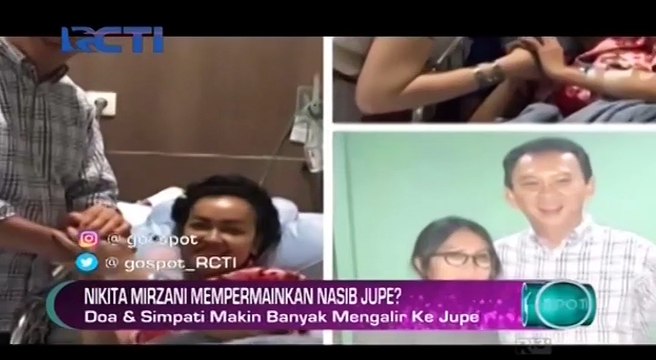 Suhu Badan Kembali Naik, Jupe Batal Tinggalkan Rumah Sakit