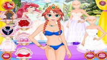 Disney Princess Elsa Anna Rapunzel and Cinderella Makeup Video Games for Girls