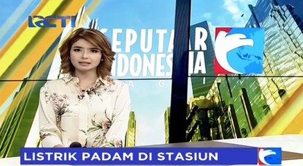 Gardu Listrik Meledak, Stasiun Gambir Gelap Gulita