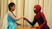 SPIDERMAN VS FROZEN ELSA FUNNY PRANKS NEW MOVIE WEBS AND TIARAS MONSTER TOY GAMES TRAILER FILM KIDS