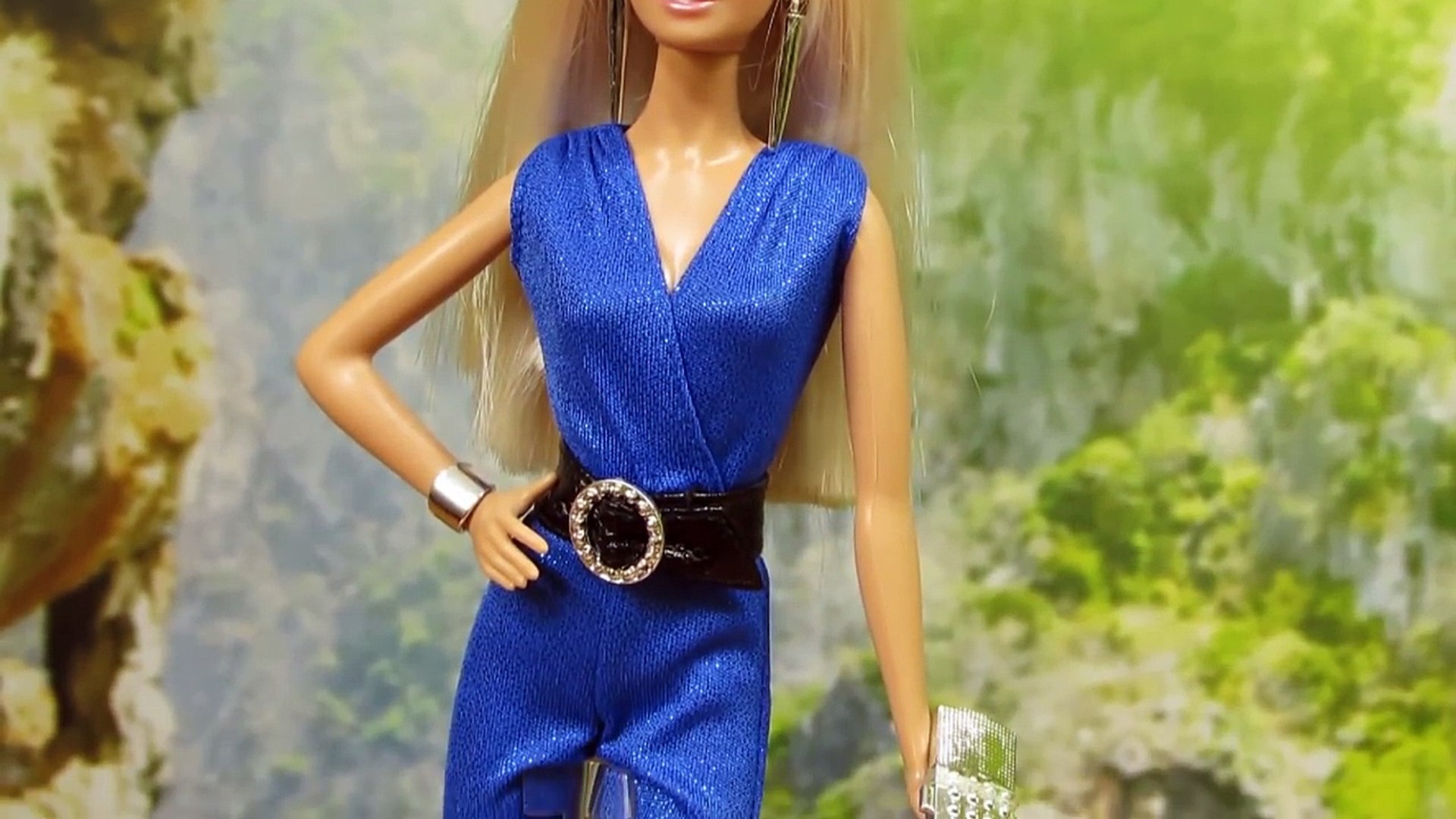 barbie blue jumpsuit