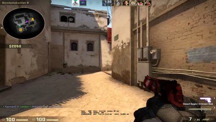 CSGO: Deagle 1v5 in FaceIt Cup