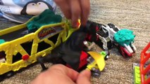 DinoTrux Toys Playtime with Batman Ty-Rux & Revvit Robin vs Joker D-structs - Lego Batman