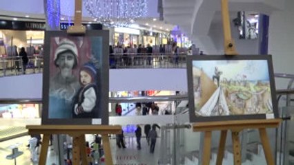 Malazgirt'ten 15 Temmuz'a Şehitlik" Resim Sergisi Açıldı