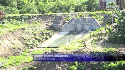 Sigue contaminacion del Rio Chamelecon