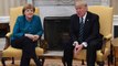 Trump and Merkel didn't shake hands in the Oval Office today