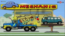 The blue tow truck with excavator & dumb trucks, construction cartoons for children, videos for kids-fmK2kA7glWE