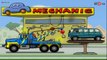 The blue tow truck with excavator & dumb trucks, construction cartoons for children, videos for kids-fmK2kA7glWE