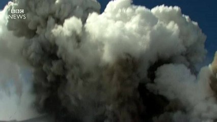 Des journalistes de la BBC blessés pendant l'éruption de l'Etna