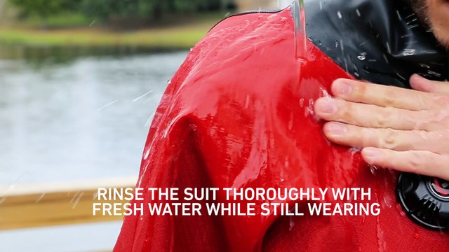 Scuba How To: Post Dive Drysuit Care