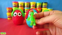 Playdough Videos Surprise Eggs Disney Vinylmation The Little Mermaid Marvel Spiderman Toys